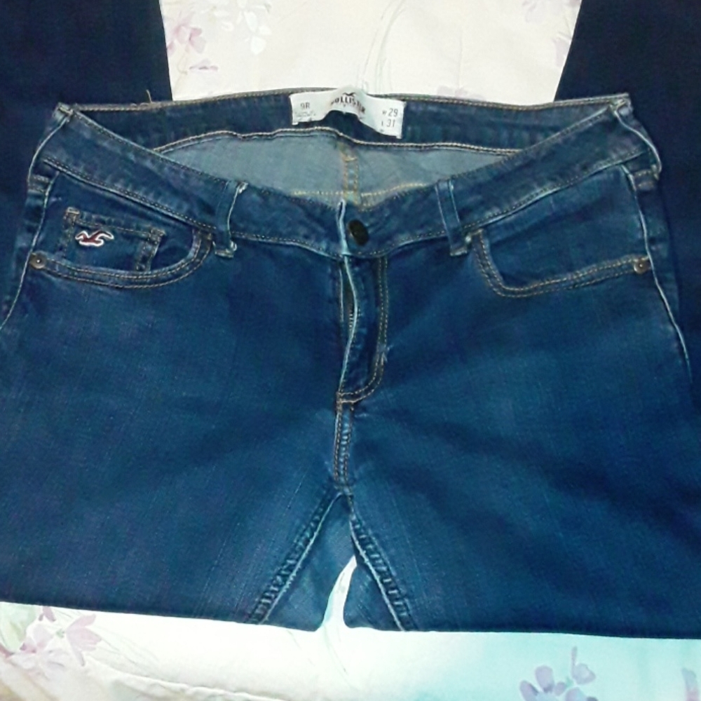 Dark wash Hollister Jean's